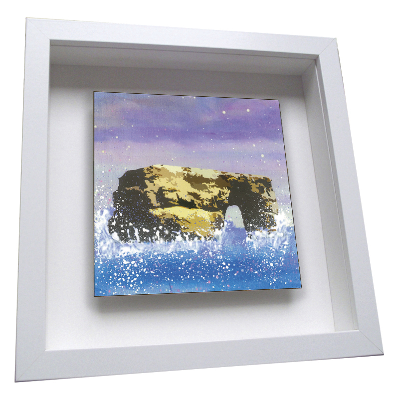 Marsden Rock - Framed Tile